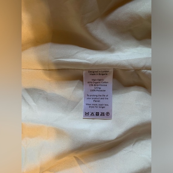 Saint + Sofia Handmade Cream Cambridge Blazer - Picture 8 of 11